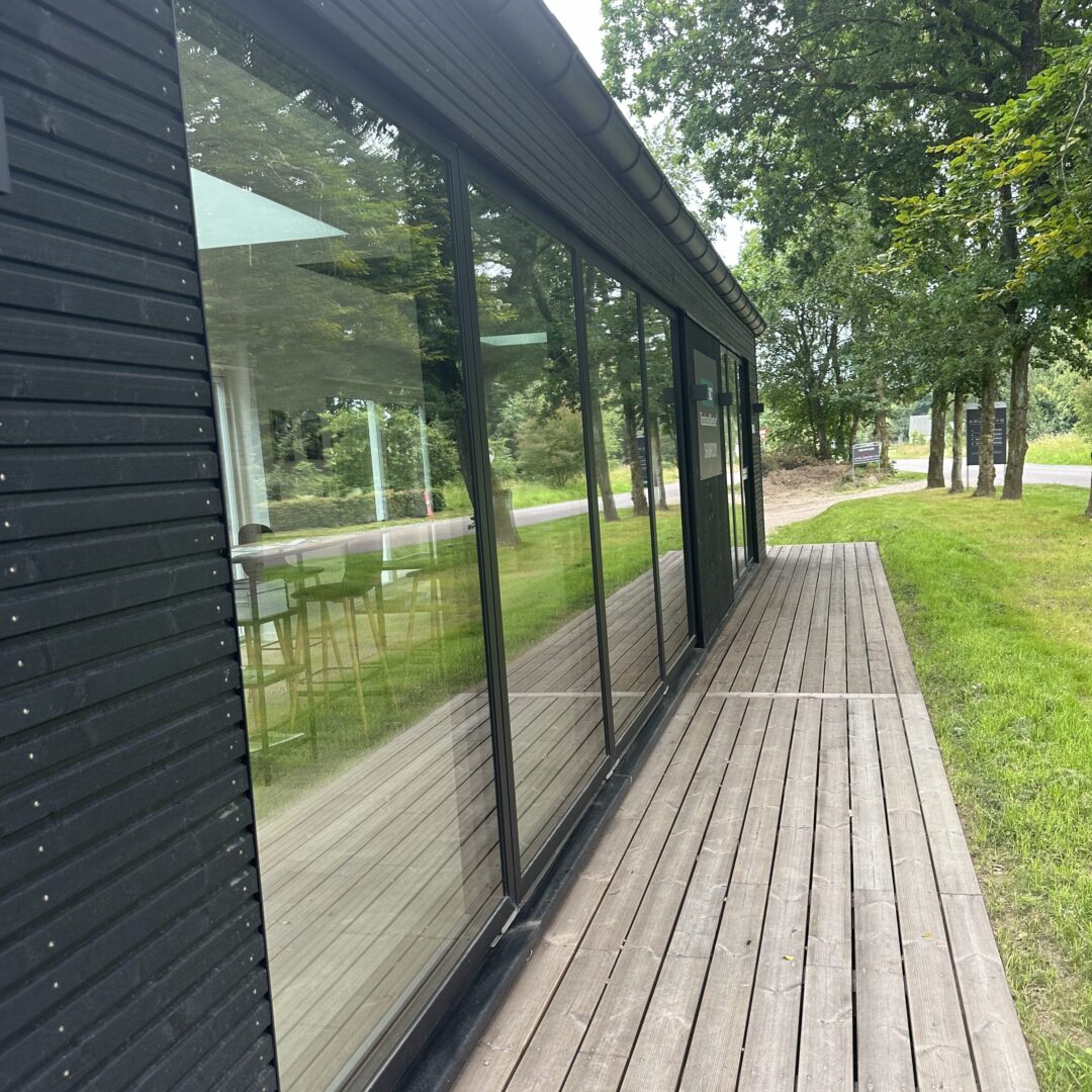 Glasparti i bolig